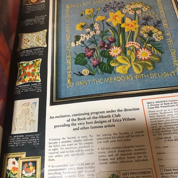 1972-73 McCall’s Needlework & Crafts Large Magazine Vintage Fashions Knits - Picture 5 of 12